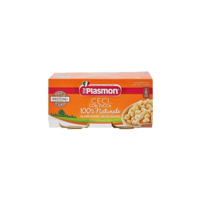 Plasmon Omogeneizzato Ceci/Zucca 2 X 80 G