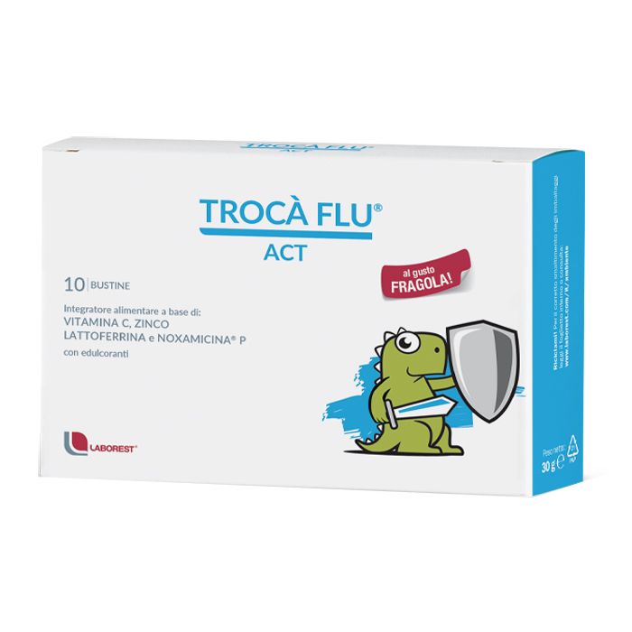 Troca&#039; Flu Act 10 Bustine