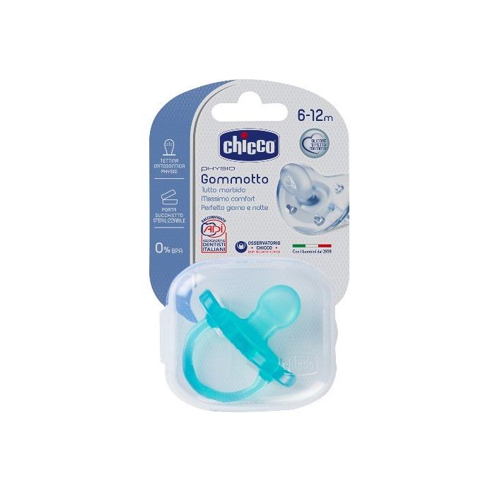 Chicco Gommotto In Silicone Boy 6-16 Mesi 1 Pezzo - Chicco Gommotto In Silicone Boy 6-16 Mesi 1 Pezzo