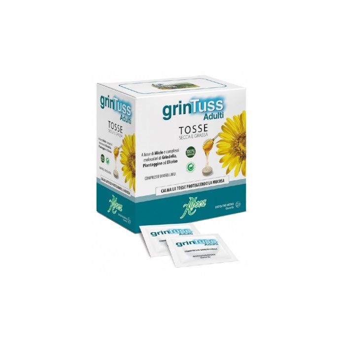 Grintuss Adulti 20 Compresse Con Poliresin 1,5 G - Grintuss Adulti 20 Compresse Con Poliresin 1,5 G