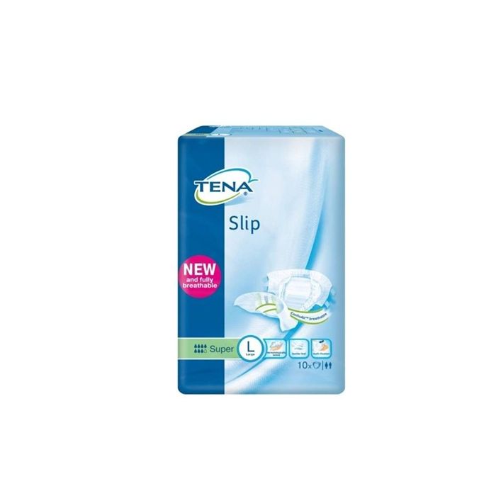 Pannolone Per Incontinenza A Mutandina Tena Slip Super L 10Pezzi - Pannolone Per Incontinenza A Mutandina Tena Slip Super L 10Pezzi