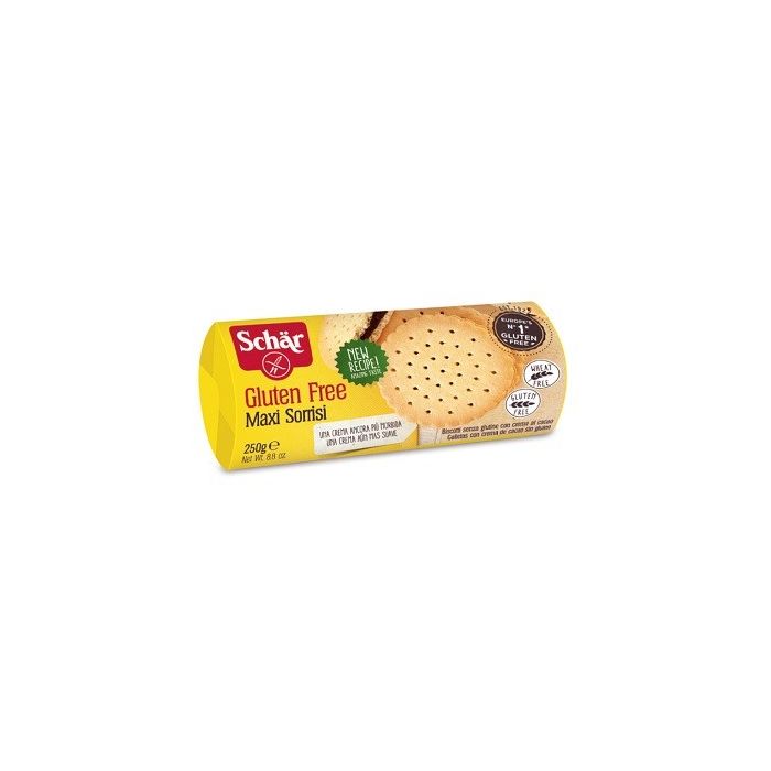 Schar Maxi Sorrisi Biscotto 250 G - Schar Maxi Sorrisi Biscotto 250 G