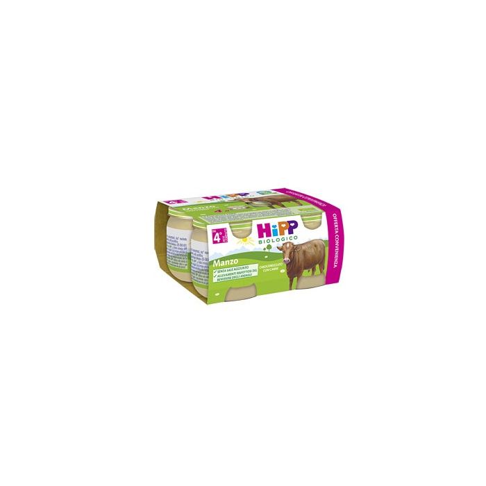 Hipp Bio Hipp Bio Omogeneizzato Manzo 4X80 G - Hipp Bio Hipp Bio Omogeneizzato Manzo 4X80 G