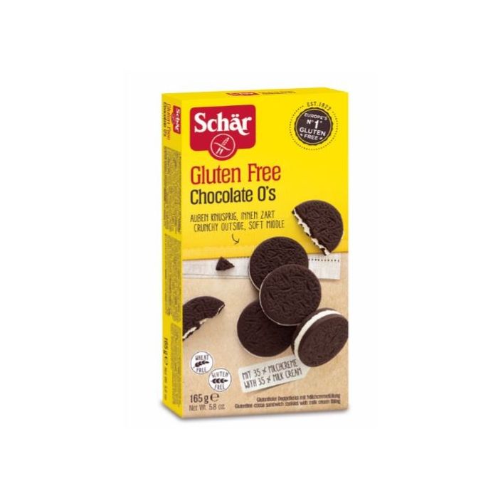 Schar Chocolate O's Biscotti 165 G - Schar Chocolate O's Biscotti 165 G