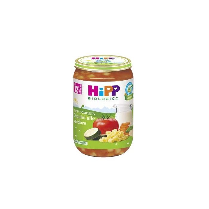 Hipp Pappa Pronta Ditalini Alle Verdure 250 G - Hipp Pappa Pronta Ditalini Alle Verdure 250 G