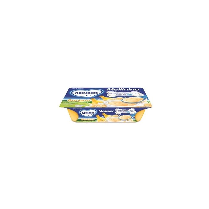 Mellinino Merenda Banana 6 X 55 G - Mellinino Merenda Banana 6 X 55 G