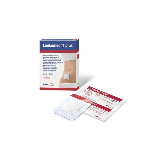 Medicazione Post-Operatoria Leukomed T Plus Trasparente Impermeabile 8 X 10 Cm - Medicazione Post-Operatoria Leukomed T Plus Trasparente Impermeabile 8 X 10 Cm