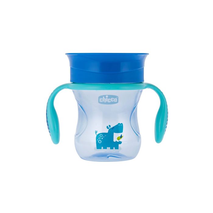 Chicco Tazza Perfect 360 Azzurra 12 Mesi - Chicco Tazza Perfect 360 Azzurra 12 Mesi