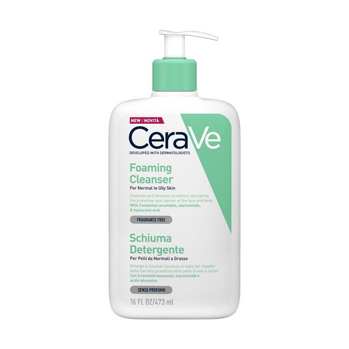 Cerave Schiuma Detergente Viso 473 Ml - Cerave Schiuma Detergente Viso 473 Ml