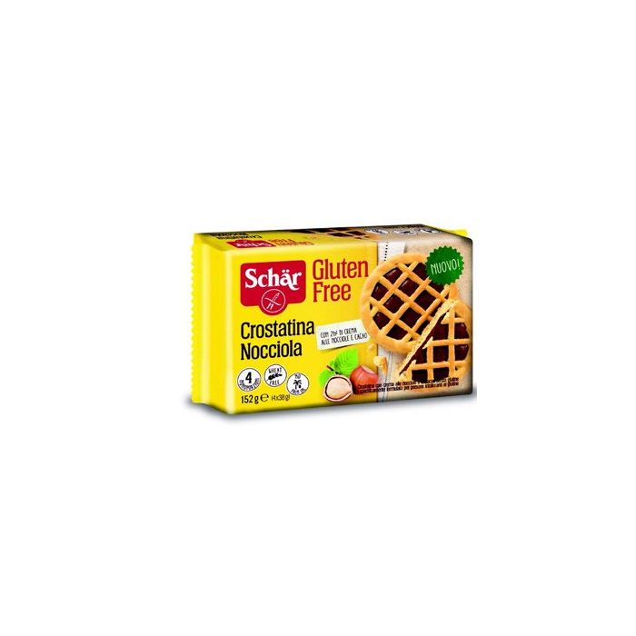 Schar Crostatina Nocciola 4 X 38 G