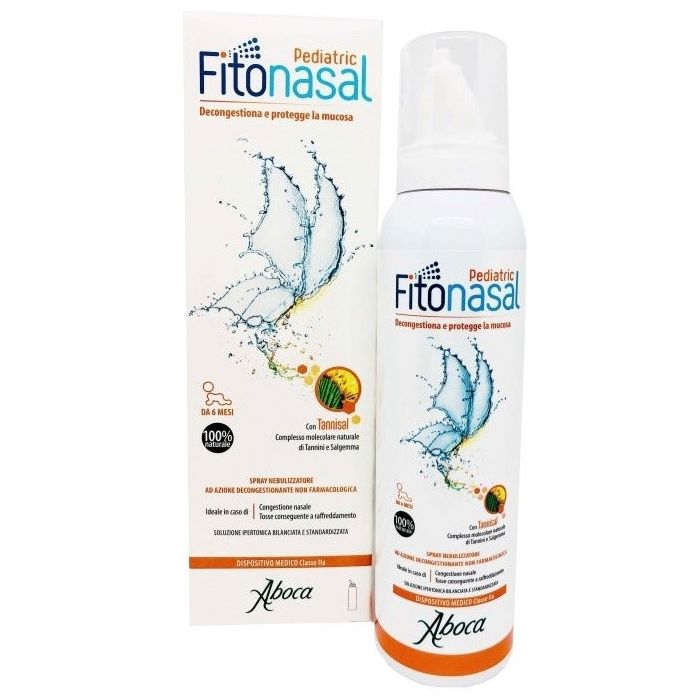 Fitonasal Pediatric Nebulizzatore Spray 125 Ml - Fitonasal Pediatric Nebulizzatore Spray 125 Ml