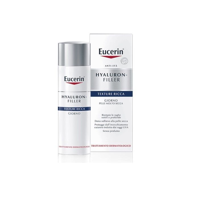 Eucerin Hyaluron-Filler Texture Ricca Giorno 50 Ml - Eucerin Hyaluron-Filler Texture Ricca Giorno 50 Ml