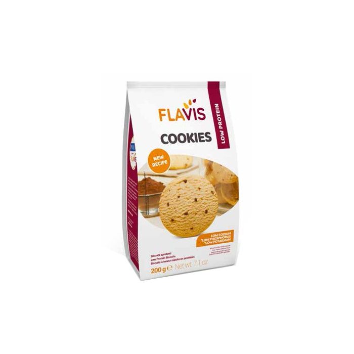 Mevalia Flavis Cookies Aproteico 200 G - Mevalia Flavis Cookies Aproteico 200 G