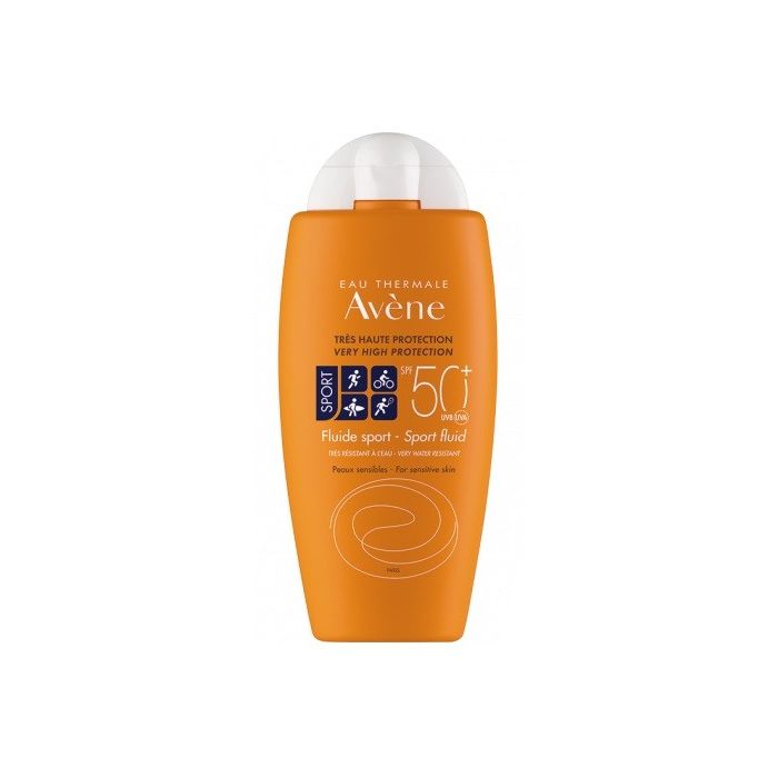 Eau Thermale Avene Solare Fluido Sport Spf 50+ 100 Ml - Eau Thermale Avene Solare Fluido Sport Spf 50+ 100 Ml