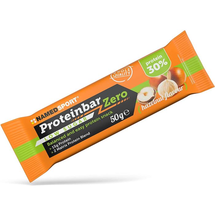 Proteinbar Zero Hazelnut 50 G - Named Sport - Proteinbar Zero Hazelnut 50 G - Named Sport