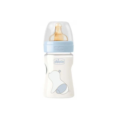 Chicco Biberon Original 150Ml Touch 1 Foro Boy Con Tettarella In Caucciu&#039;