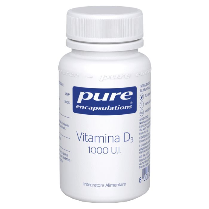 Pure Encapsulations Vitamina D3 30 Capsule - Pure Encapsulations Vitamina D3 30 Capsule