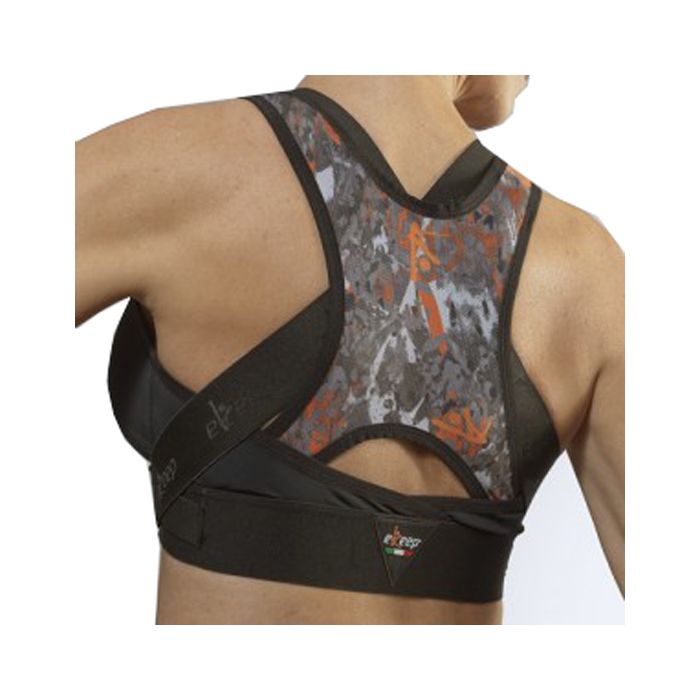 Ekeep B2 Active Bra Reggiseno Posturale Sportivo Nero/Fun 2 - Ekeep B2 Active Bra Reggiseno Posturale Sportivo Nero/Fun 2