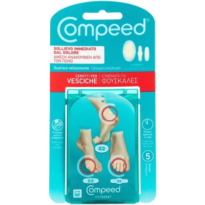 Compeed Cerotti Per Vesciche Misto 5 Pezzi - Compeed Cerotti Per Vesciche Misto 5 Pezzi