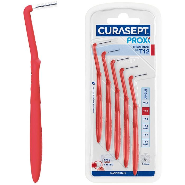 Curasept Proxi Angle T12 Rosso/Red - Curasept Proxi Angle T12 Rosso/Red
