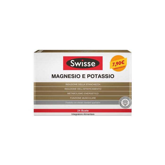 Swisse Magnesio Potassio 24 Bustine - Swisse Magnesio Potassio 24 Bustine