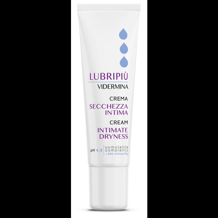 Lubripiu' Vidermina Crema Secchezza Intima 30 Ml - Lubripiu' Vidermina Crema Secchezza Intima 30 Ml