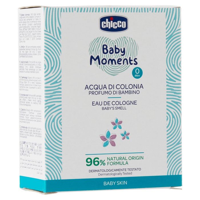 Chicco Baby Moments Acqua Di Colonia Profumo Di Bambino 100Ml - Chicco Baby Moments Acqua Di Colonia Profumo Di Bambino 100Ml