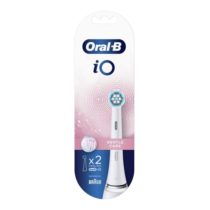 Oralb Power Refill Io Gentle Clean White 2 Pezzi - Oralb Power Refill Io Gentle Clean White 2 Pezzi