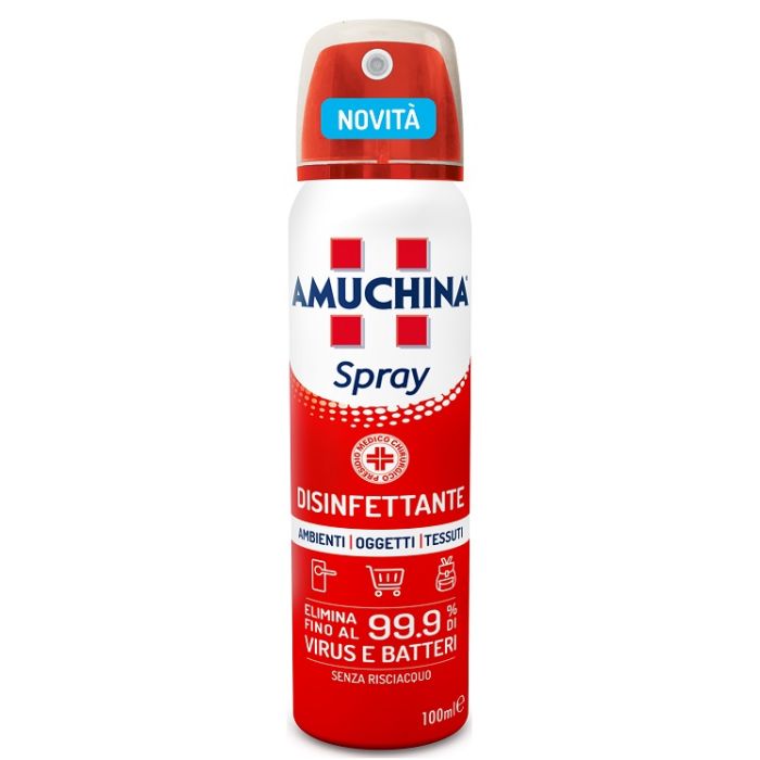 Amuchina Spray Ambienti Oggetti Tessuti 100 Ml - Amuchina Spray Ambienti Oggetti Tessuti 100 Ml