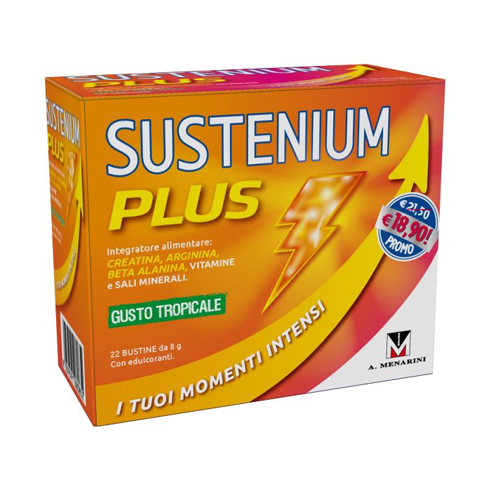 Sustenium Plus Gusto Tropicale Promo 22 Bustine - Sustenium Plus Gusto Tropicale Promo 22 Bustine