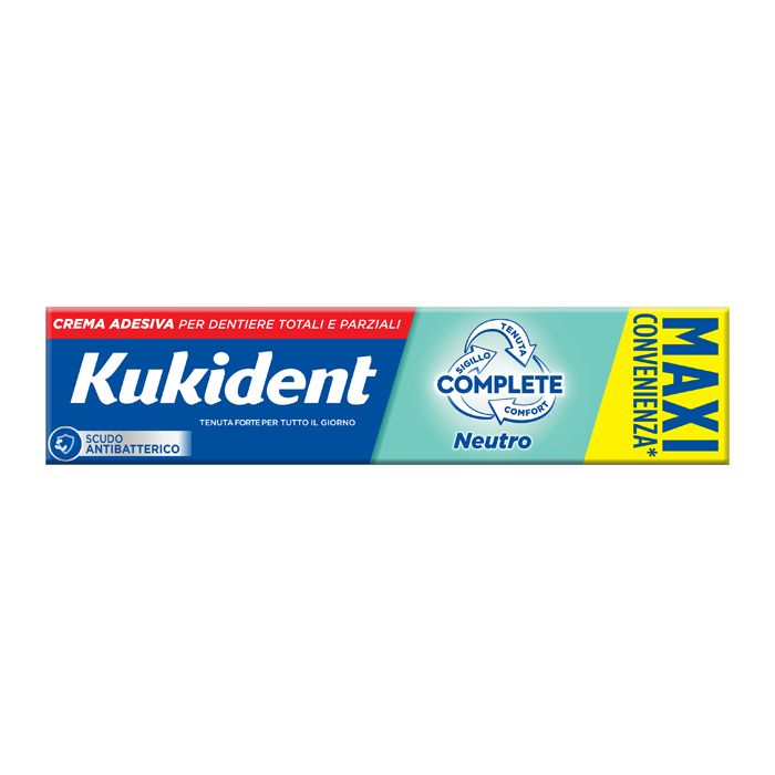 Kukident Neutro Crema Adesiva Dentiere 65 G - Kukident Neutro Crema Adesiva Dentiere 65 G