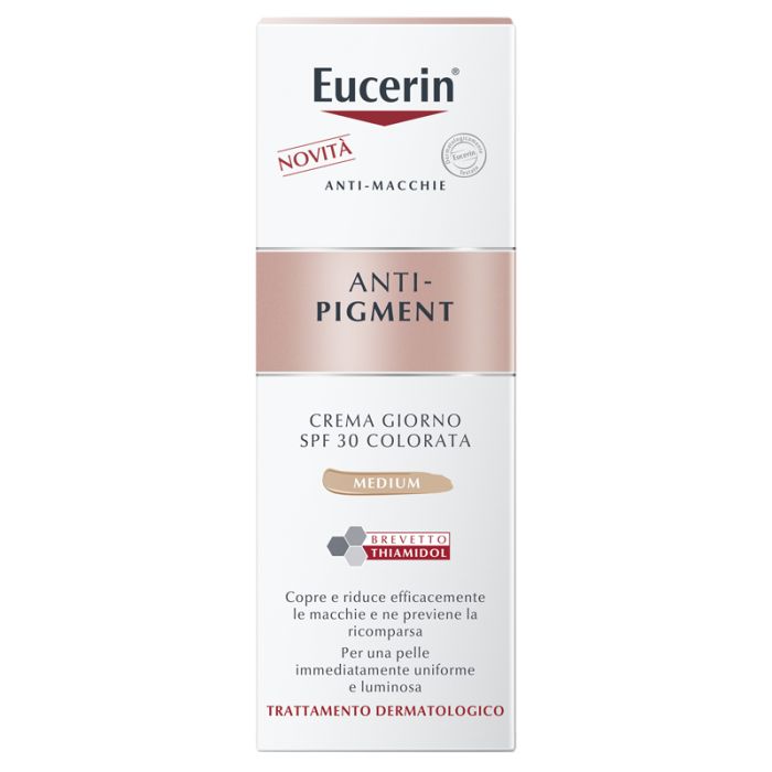 Eucerin Anti-Pigment Giorno Spf30 Colorato Medium 50 Ml - Eucerin Anti-Pigment Giorno Spf30 Colorato Medium 50 Ml