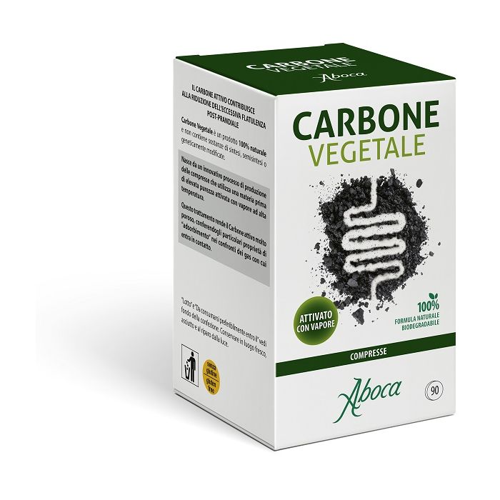 Carbone Vegetale 90 Compresse - Carbone Vegetale 90 Compresse