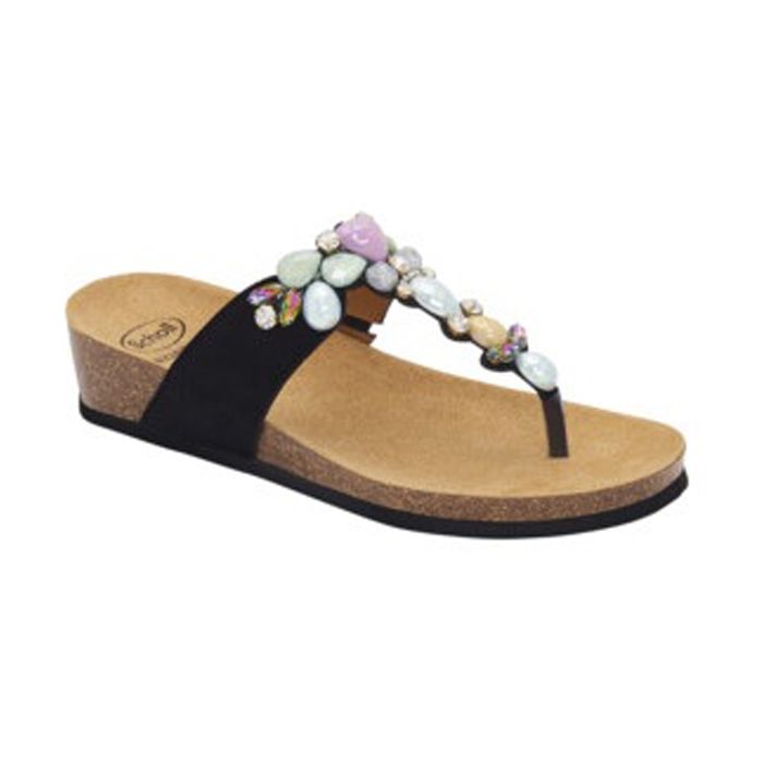 Calzatura Palau Flip-Flop Microfibre+Accessories Woman Black/Multi Tecnologia Bioprint Materiale Microfibra + Ornamentofodera Tomaia Microfibra Fodera Sottopiede Microfibra 40 Ss2 - Calzatura Palau Flip-Flop Microfibre+Accessories Woman Black/Multi Tecnologia Bioprint Materiale Microfibra + Ornamentofodera Tomaia Microfibra Fodera Sottopiede Microfibra 40 Ss2