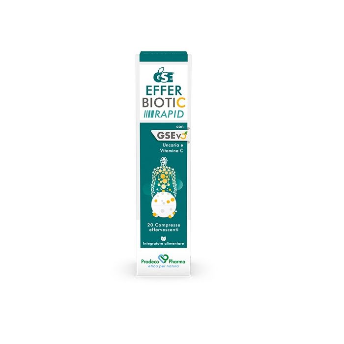 Gse Efferbiotic Rapid 20 Compresse - Gse Efferbiotic Rapid 20 Compresse