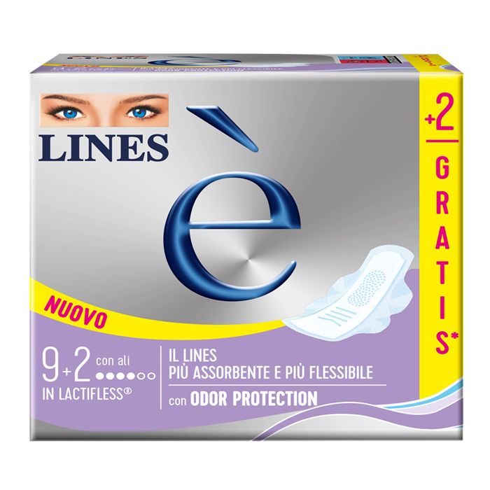 Lines E' Ali Carry Pack 9 + 2 Pezzi - Lines E' Ali Carry Pack 9 + 2 Pezzi