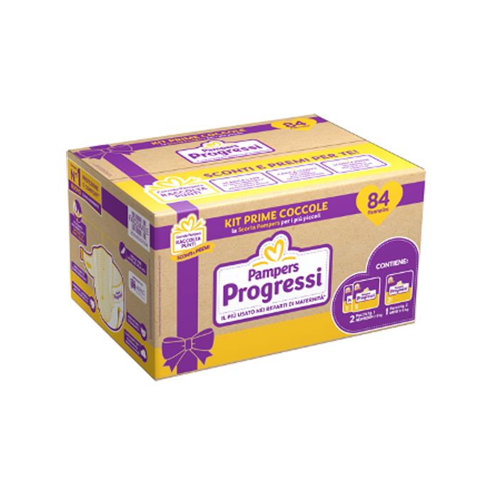 Pampers Progressi Trio Poe - (28+28 newborn + 28 mini)