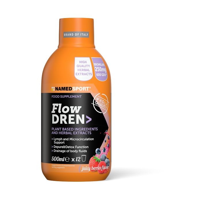 Named Sport Flowdren Integratore Liquido 500ml - Named Sport Flowdren Integratore Liquido 500ml