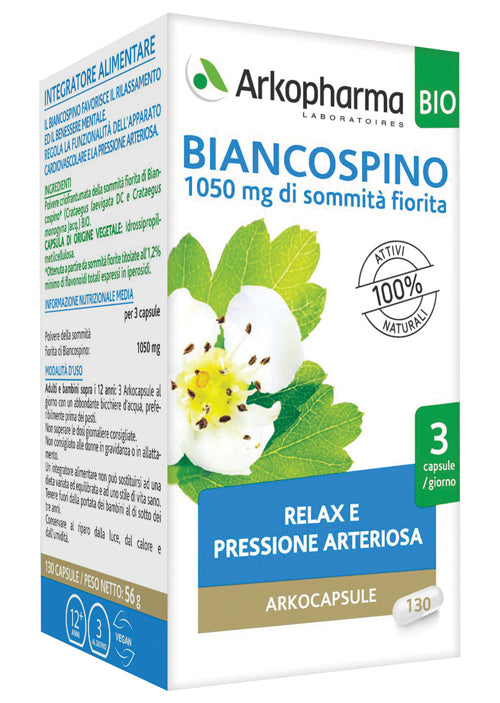 Arko Capsule Biancospino Bio 45 Capsule - Arko Capsule Biancospino Bio 45 Capsule