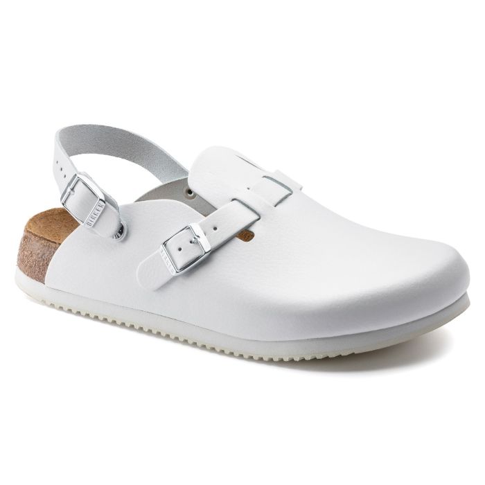 Birkenstock Kay Sl White Natural Leather 40 - Birkenstock Kay Sl White Natural Leather 40