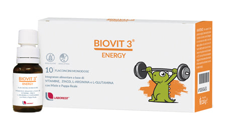 Biovit 3 Energy 10 Flaconcini 10 Ml - Biovit 3 Energy 10 Flaconcini 10 Ml