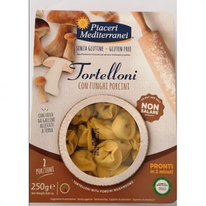 Piaceri Mediterranei Tortelloni Ai Funghi 250 G - Piaceri Mediterranei Tortelloni Ai Funghi 250 G