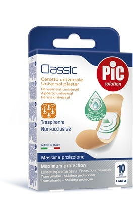 Cerotto Pic Classic 25X72 Mm 10 Antibatterico 10 Pezzi - Cerotto Pic Classic 25X72 Mm 10 Antibatterico 10 Pezzi