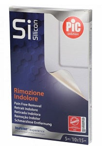 Cerotto Pic Postop Silicone 10X15 5 Pezzi - Cerotto Pic Postop Silicone 10X15 5 Pezzi