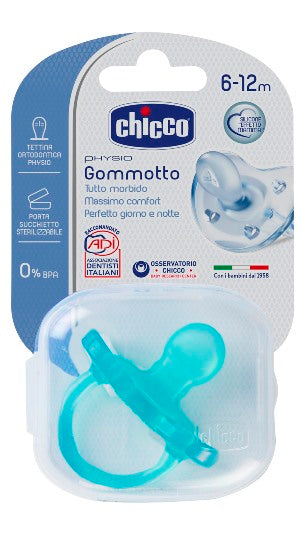 Chicco Gommotto In Silicone Boy 6-16 Mesi 1 Pezzo - Chicco Gommotto In Silicone Boy 6-16 Mesi 1 Pezzo