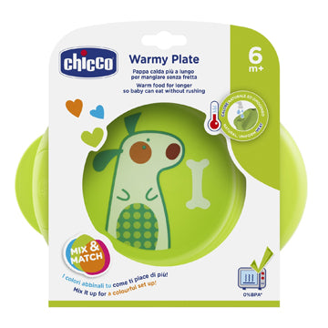 Chicco Piatto Pappacalda 6 Mesi+ Verde - Chicco Piatto Pappacalda 6 Mesi+ Verde