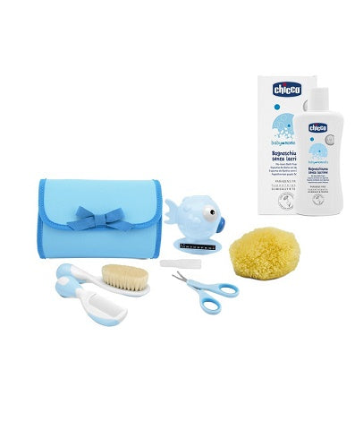 Chicco Set Igiene Azzurro - Chicco Set Igiene Azzurro