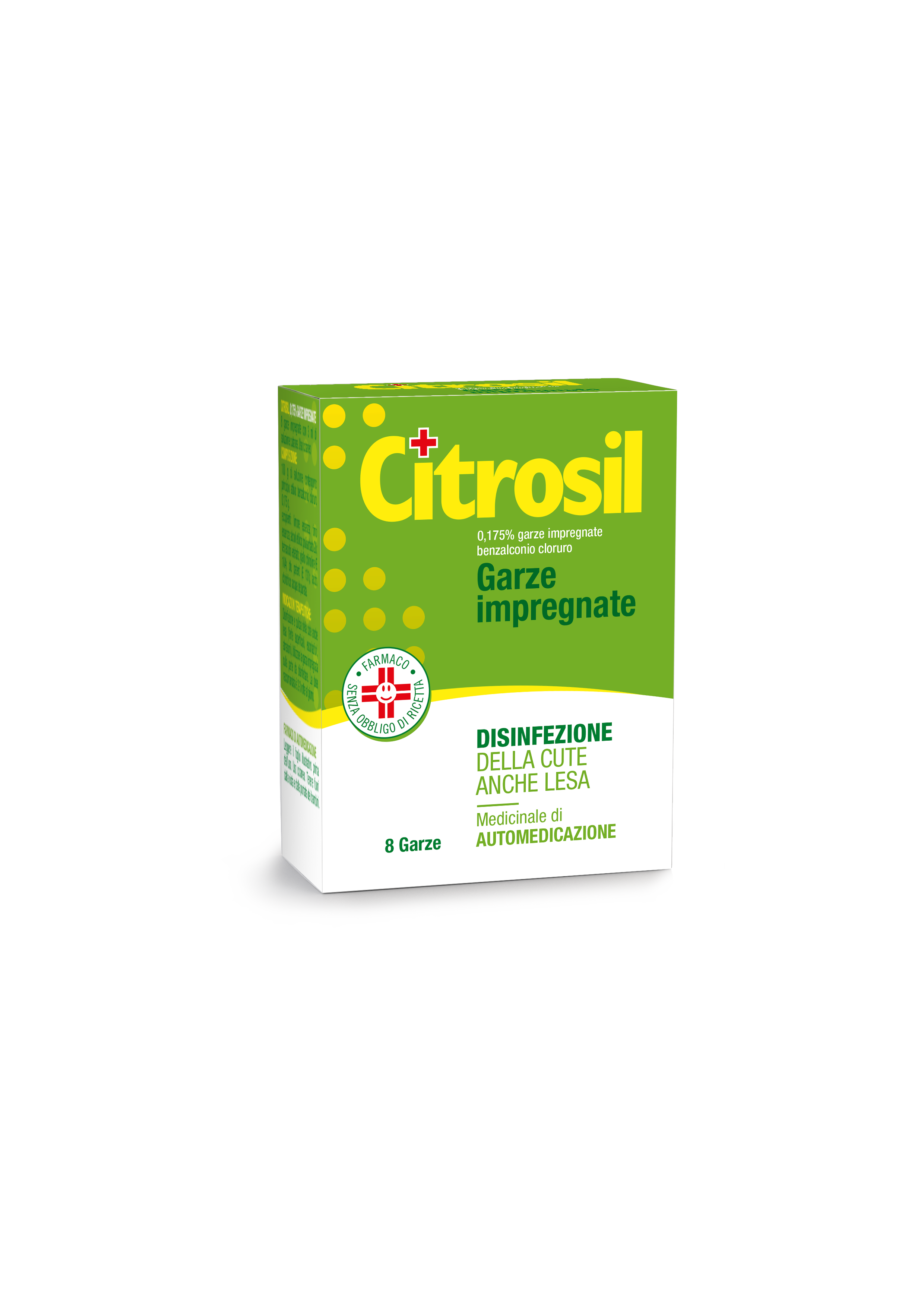 CITROSIL 0,175 % GARZE IMPREGNATE - CITROSIL 0,175 % GARZE IMPREGNATE