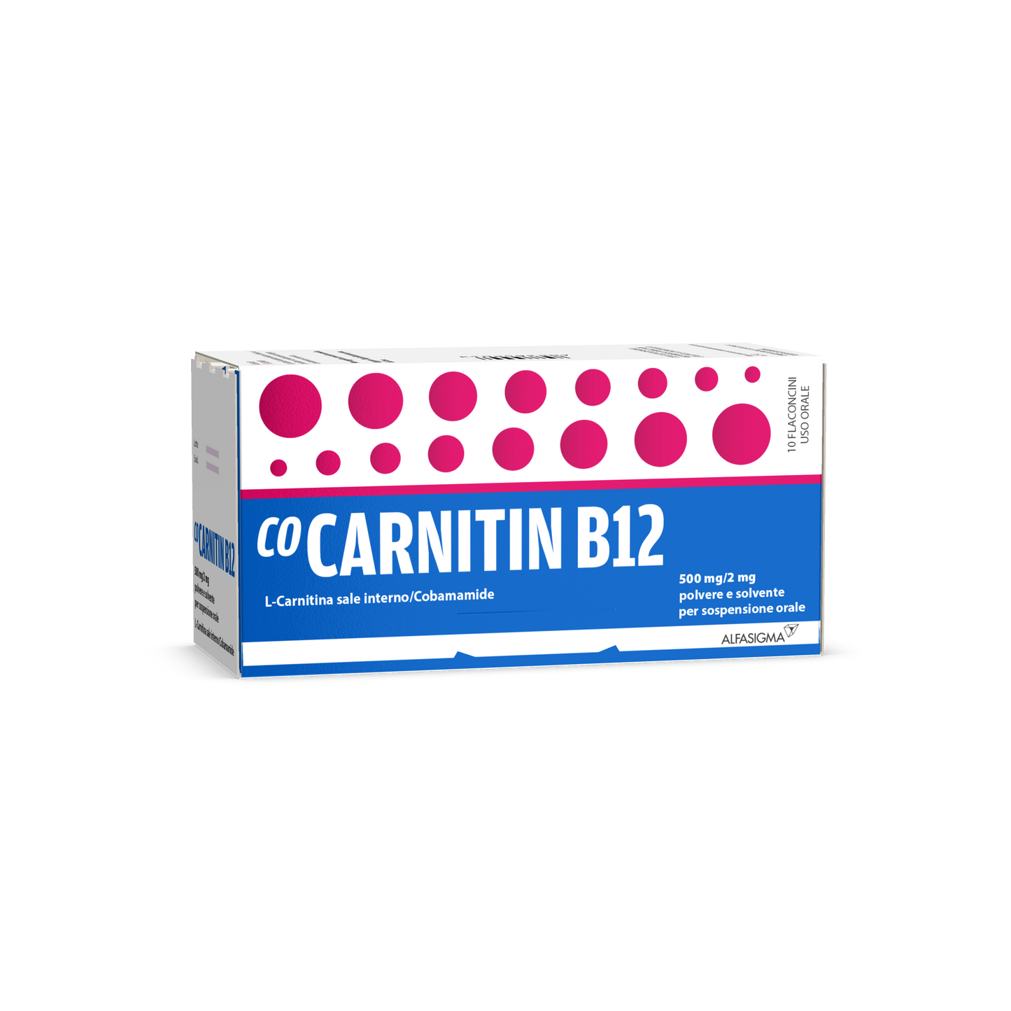 COCARNITIN B12 500 MG / 2 MG POLVERE E SOLVENTE PER SOSPENSIONE ORALE