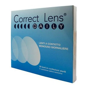 Correct Lens Daily Lenti Contatto Monouso Giornaliere 6,50 30 Pezzi